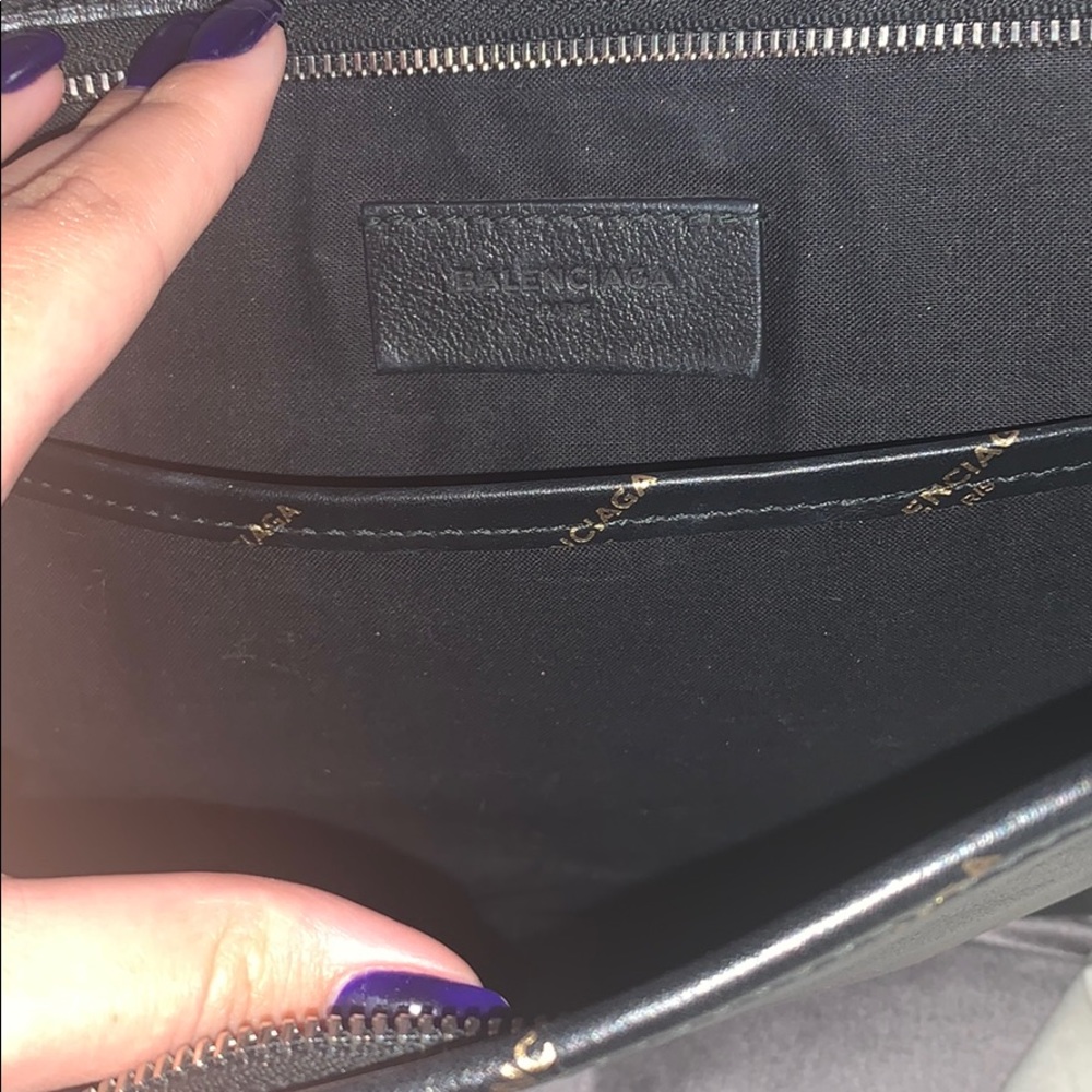 Balenciaga All Over Logo Pouch - Picture 5 of 10